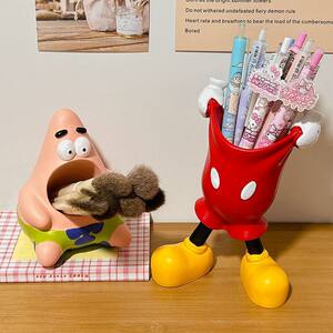
Pen holder desktop ornaments cute cartoon multifunctional student stationery sewing DIY materials, tools and finished products