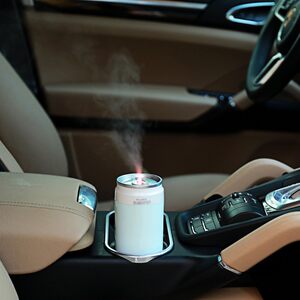 
Flame humidifier canned USB car silent home office mini air purifier spray gift
