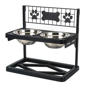 
Purchase products pet bowls, dog bowls, drinking and feeding double bowls with adjustable bowl holders, cat slow food bowls, stainless steel pet bowls