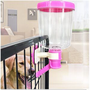 
Dog drinking fountain hanging cat feeding kettle Teddy drinking bottle Corgi drinking fountain drinking cup pet supplies
