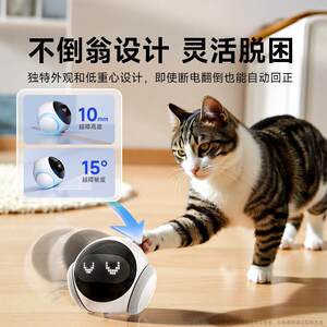 
Wireless pet care camera, home network remote control, AI teasing, whole house mobile smart robot