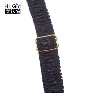 Division! European and American large size adjustable hanging socks, metal buckle bags, ribbon, transparent long cylinder sockings accessories
