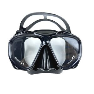 
Diving glasses snorkeling two-treasure snorkel suit men and women new large frame silicone mirror snorkeling mask diving glasses