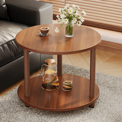 Small Table, Small Coffee Table, Living Room Sofa Side Table, Balcony Small Tea Table, Bedside Small Round Table, Bedroom Storage Rack