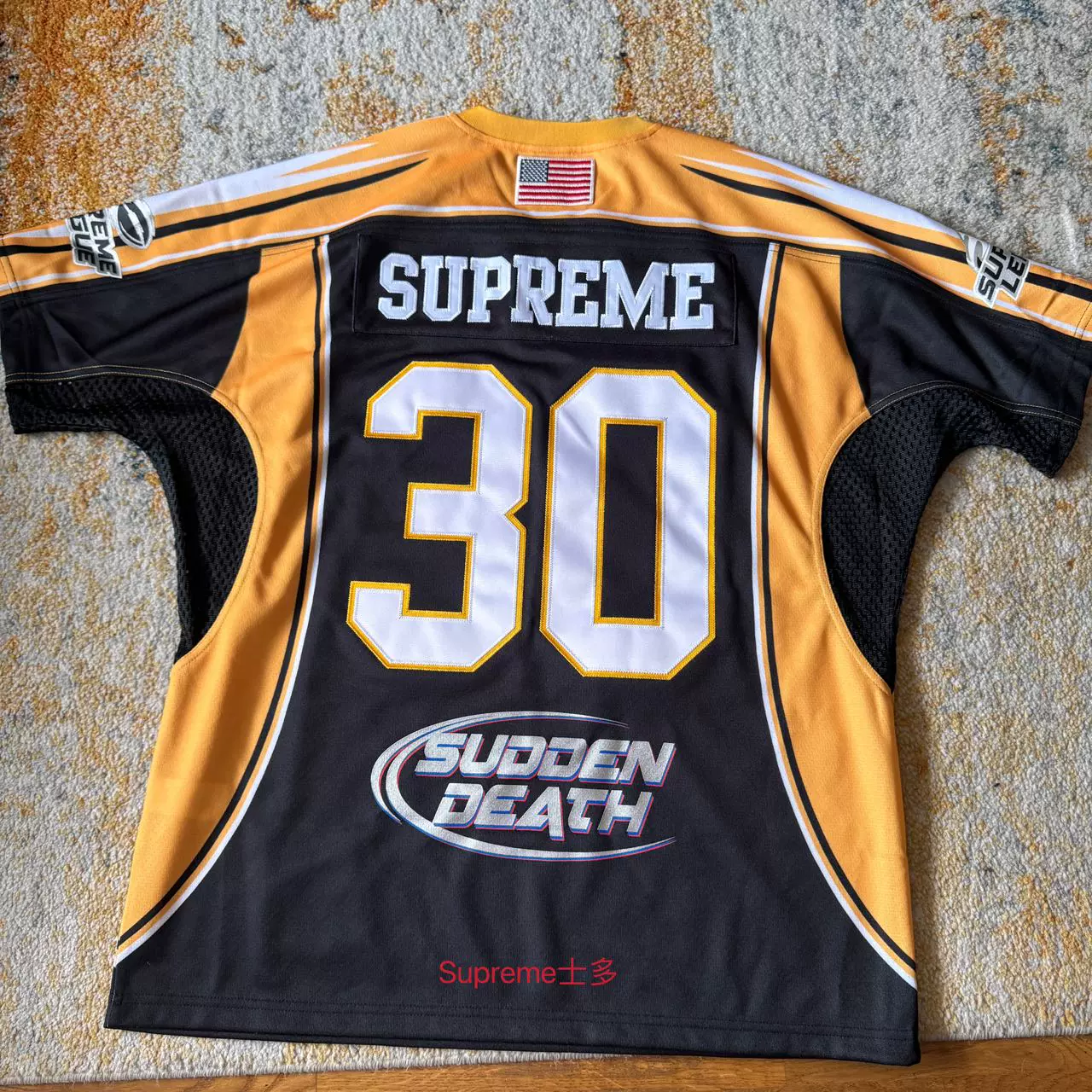 supreme sudden death football jersey | eBay