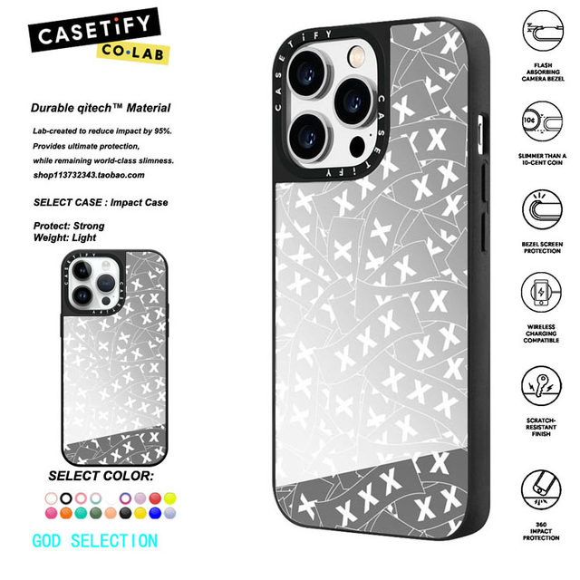 CASETiFY × GOD SELECTION XXX iPhone15pro iPhoneアクセサリー