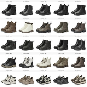 
Gomeki winter women's boots low heel casual shoes fashion Martin boots Cavalier motorcycle boots Chelsea thick heel thick bottom