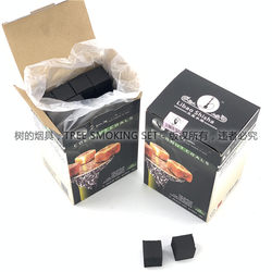 Arabian Hookah Coconut Shell Charcoal 72 Pieces Coconut Charcoal Hookah Bar Cube Charcoal Shisha
