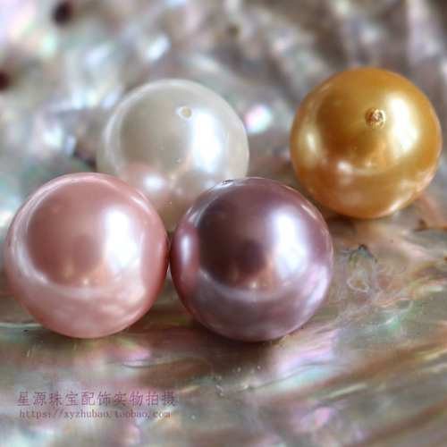 Натуральное украшение-шарик из жемчуга, аксессуар ручной работы, аксессуары