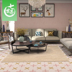 Nordic Pink Floral Tiles 300X300 Bathroom Non-Slip Floor Tiles Kitchen Balcony Wall and Floor Tiles Bathroom Patterned Tiles