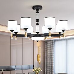 2026 New Model Modern Minimalist High-End Luxury Trendy Minimalist Chinese-Style Main Hall Light Fixture