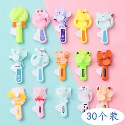 Children's Summer Cute Cartoon Hand-Pressed Mini Fan, Handheld Small Portable Fan for Students' Dormitory