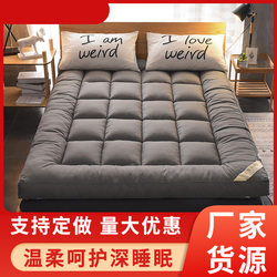 Student Dormitory Feather Velvet Soft Mattress Hotel Three-Dimensional Thickened 10cm Single/Double Bed Mattress Student Floor Mat Quilt