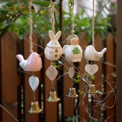 Japanese-Style Cute Wind Chimes for Balcony, Garden, Courtyard, Shop, Home Decoration, Hanging Ornaments, Valentine's Day Gifts, Accessories