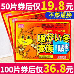 Ruiying Self-Heating Warm Patches for Babies, 100 Pieces, Body Warming Patches, Menstrual Warm Patches for Women, Genuine Foot Warming Patches