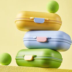 Travel Soap Box, Sealed Waterproof Soap Box, Portable Soap Box for Business Trips and Travel, Handmade Soap Lock Box with Lid