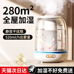Air Conditioner Humidifier for Home Use, Silent, Large Capacity for Bedroom, Suitable for Pregnant Women and Infants, Air Fragrance Spray, Small Size for Office Desk