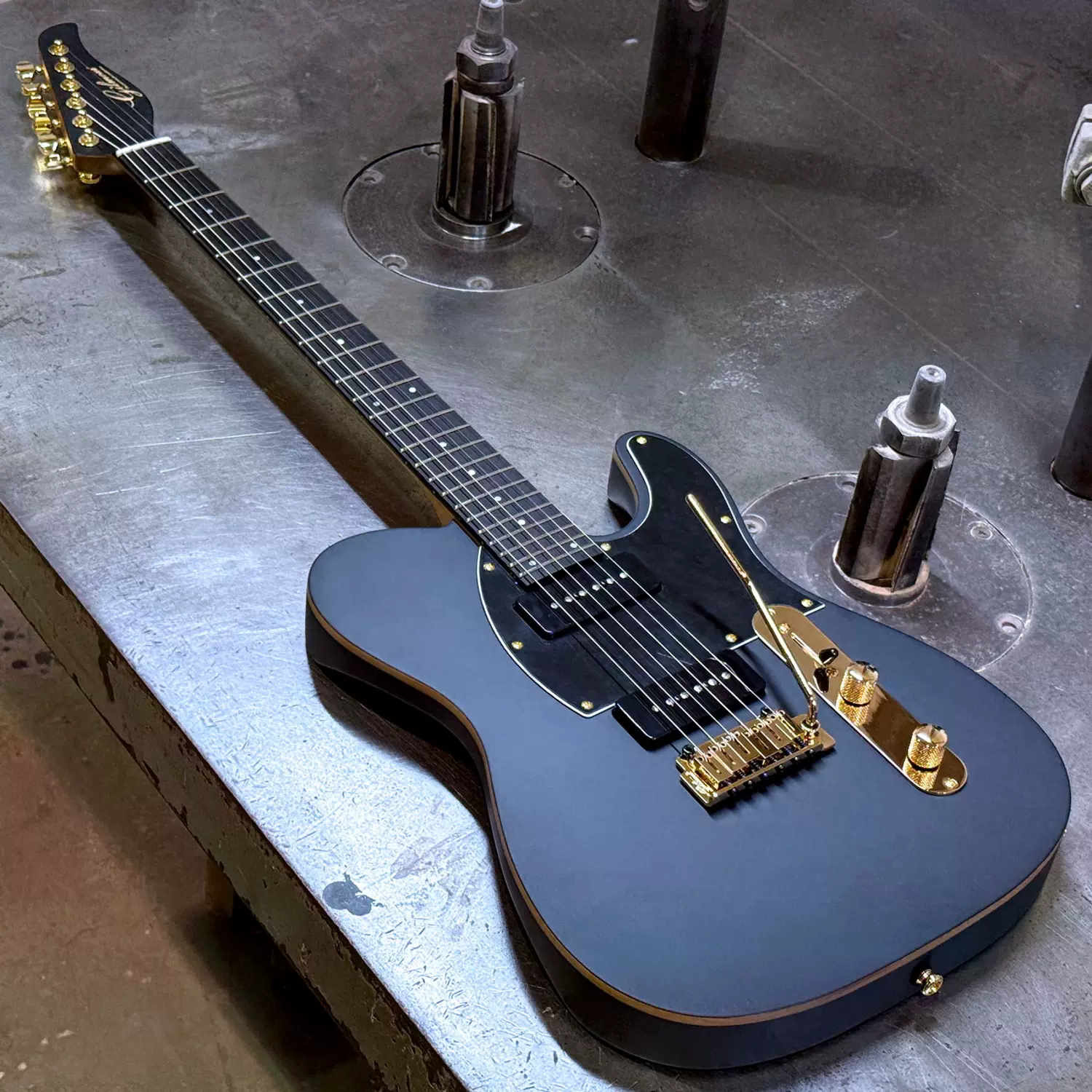 現貨日本Keipro KT100 Tele電吉他金屬藍漸層單線圈楓木2023年