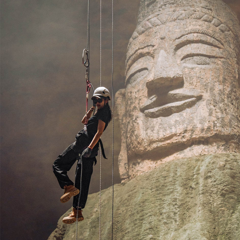 【速降地下宫】重庆北碚天眼洞1日2-6人小团岩降/飞拉达/摄影