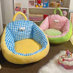 Cartoon Children's Lazy Sofa, Living Room Bay Window Cushion, Floor Small Seat Cushion, Futon Tatami Single Seat Chair