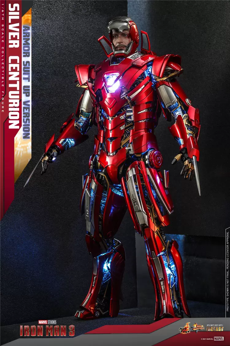 HOT TOYS HT MK33 鋼鐵人百夫長合金爆甲版mms618 1/6 可動-Taobao