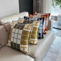 H Letter Ins-Style High-Quality Pillow, Luxury Brand Letter Pillow, Sofa Cushion, Nordic C Headboard Pillow