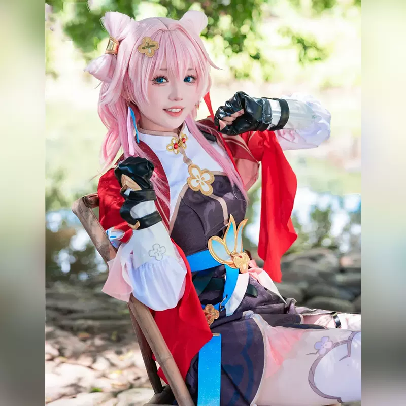 三月なのか 着ぐるみ コスプレ用ヘッド 崩壊スターレイル 崩スタ 三月な