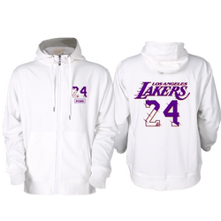Customized jacket Kobe James hooded