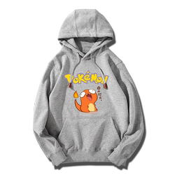 Pokémon Japanese anime sports warm jacket, customizable cute and smart Pokémon hooded pullover sweatshirt