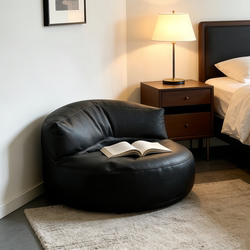 Lazy Sofa That Can Recline and Be Used as a Sleeping Mat, Tatami Seat, Small Apartment Leisure Bean Bag Sofa Chair, Bedroom Single Small Sofa