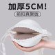 Flat chest airport with large and thickened 5CM front button underwear for women with crossed back and white small breasts gathered bra