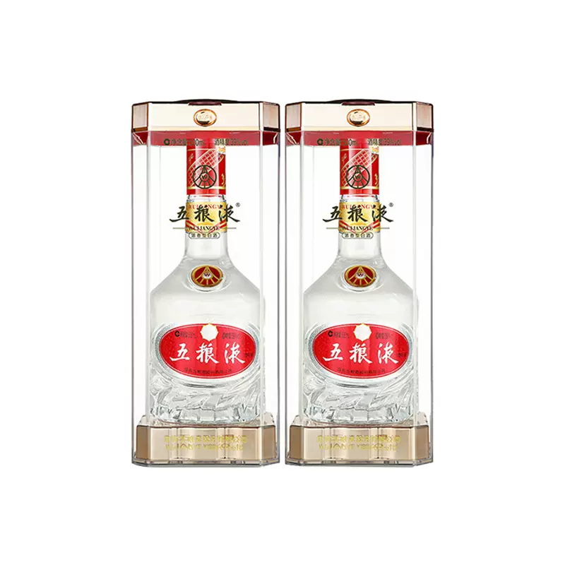 华致酒行 五粮液低度 39度500ml*2瓶 浓香型白酒 年货送礼 - Taobao