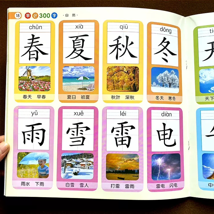 大圖大字兒童識字書看圖認字卡幼兒園漢字0 2 3 大圖大字兒童識字書看圖認字卡幼兒園漢字0 2 3