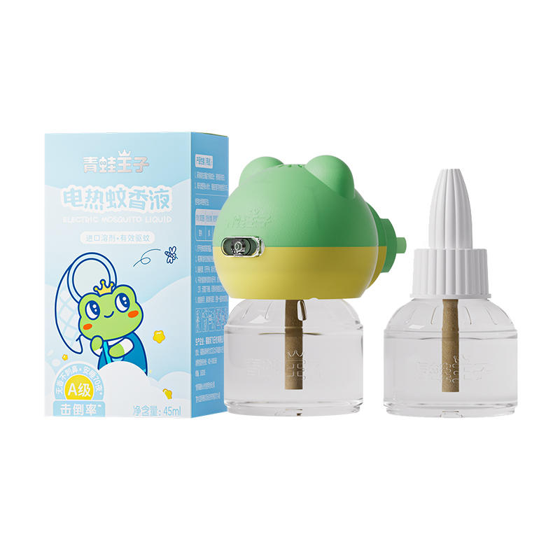 青蛙王子电热蚊香液婴儿可用驱蚊防蚊器45ml×2瓶+1器无香