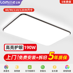 Full-Spectrum Eye-Protection Led Ceiling Light 2026 New Model Living Room Main Light Modern Simple and Elegant Whole House Lighting Package