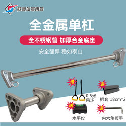 Wall-Mounted Pull-Up Bar with Screw Fixation for Adults, Indoor and Outdoor, Fitness Home Use, Stainless Steel Swing
