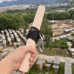 Beech Wood 0kg Rolls, Arm Strength Training Device, 0kg Pieces, Thickened Arm Strength Rope, Stick, for Men