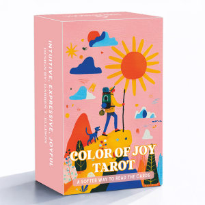 
Color of Joy Tarot Heaven and Earth Cover 12X7CM Original English Board Game Card Game