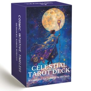 
Original Moon Tower Celestial Tarot Deck 12X7CM English Card Game