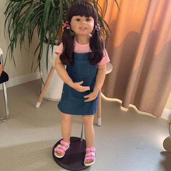 
98 cm girl simulated doll live proportions stack cute children's clothing model photography props doll exquisite doll