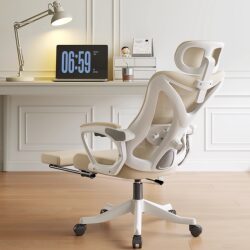 Ergonomic Chair, Comfortable for Long Periods of Sitting, Home Computer Chair, Office Nap Dual-Purpose Seat, Dormitory Waist-Protecting Gaming Chair