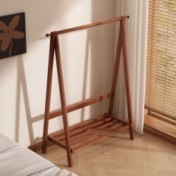 Clothes Rack Floor-Standing Bedroom Bedside Clothes Storage Rack Living Room Household Simple Coat Rack Entryway Indoor Storage Rack