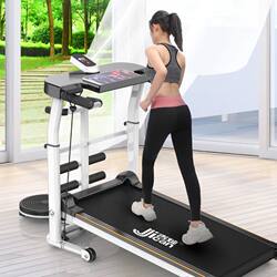 Treadmill with Music, Multifunctional, Foldable, Home Use, Indoor Walking, Adult, Student, Flat, Waist Twisting, Weight Loss Machine