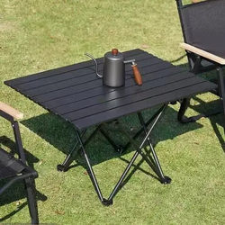 Outdoor Folding Table, Egg Roll Table, Camping Picnic Table and Chairs, Portable Equipment, Simple Table, Small Table and Chairs
