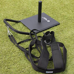 Fitness Sled, Weight-Bearing Explosive Power Training Gym Push-Type Large Sled, Resistance Sled Outdoor Energy Cart