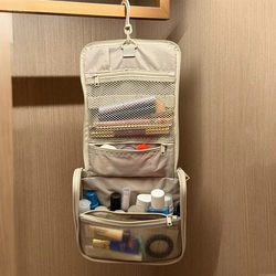 Travel-Specific Toiletry Bag, Waterproof, Multifunctional Cosmetic Bag for Business Trips, with Convenient Storage Compartments, Large Capacity, 2025 Model