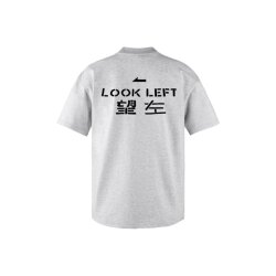 Retro Print Breathable Sports Style Fitness Pure Cotton Short-Sleeve T-Shirt with Left and Right View Design