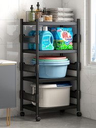 Bathroom Storage Rack, Bathroom Gap Cabinet, Restroom Storage Cabinet, Toilet Storage Cabinet, Toilet Side Cabinet, Narrow Shelf