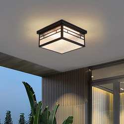 Outdoor Waterproof Ceiling Light, Chinese-Style Simple Outdoor Courtyard, Corridor, Balcony, Entrance Light, Entrance Sensor Light