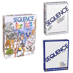
Sequence sequence maze, fancy backgammon game, intellectual confrontation, English version board game, party board game